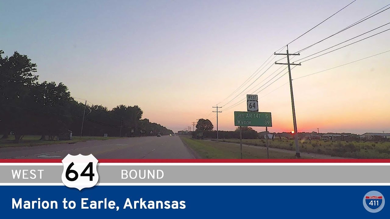 U.S. Highway 64: Marion to Earle – Arkansas
