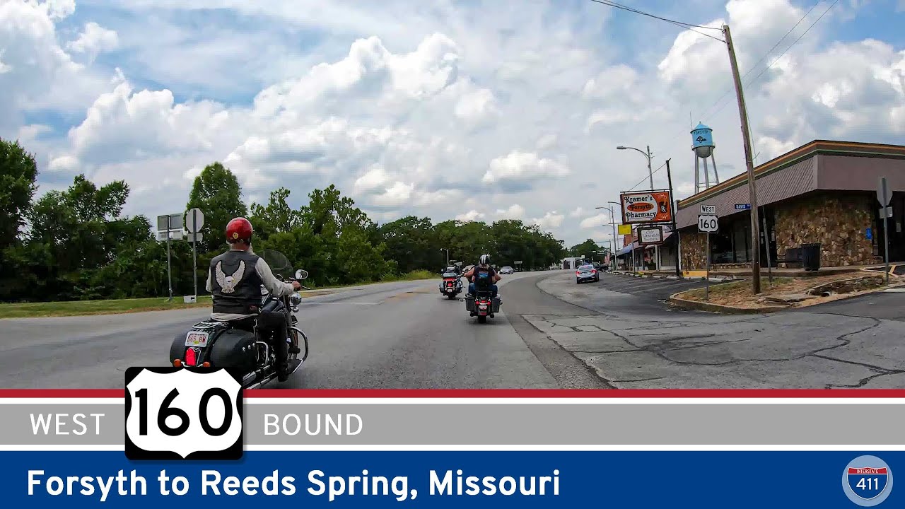 U.S. Highway 160: Forsyth to Reeds Spring – Missouri