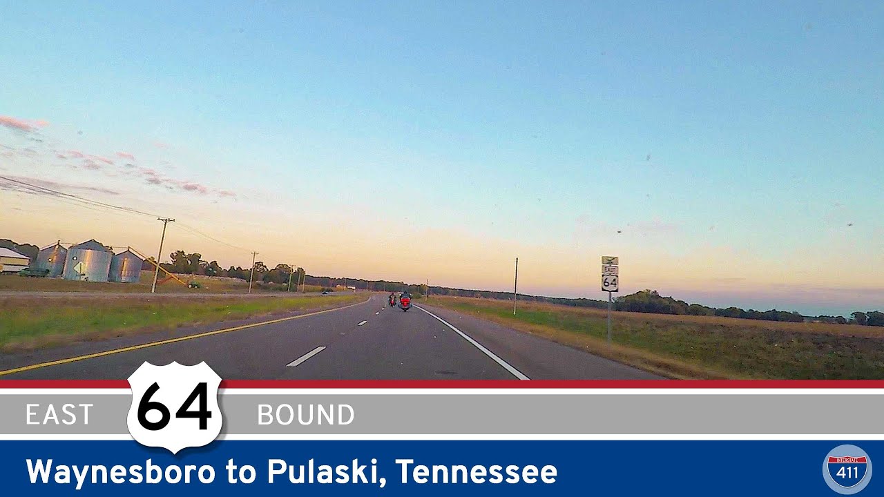U.S. Highway 64: Waynesboro to Pulaski – Tennessee