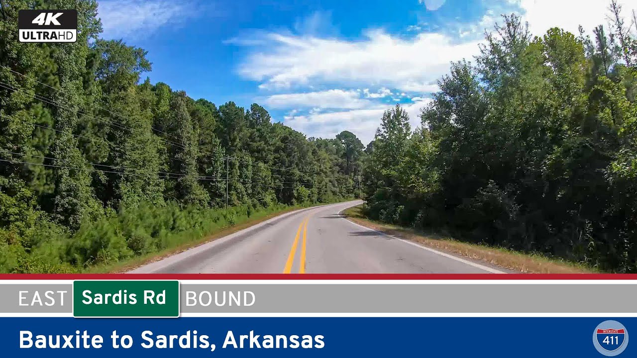 West Sardis Road: Bauxite to Sardis – Arkansas