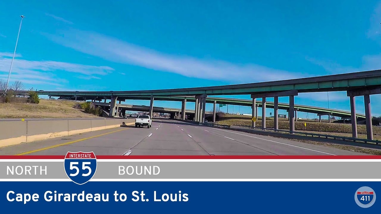 Interstate 55: Cape Girardeau to St. Louis – Missouri