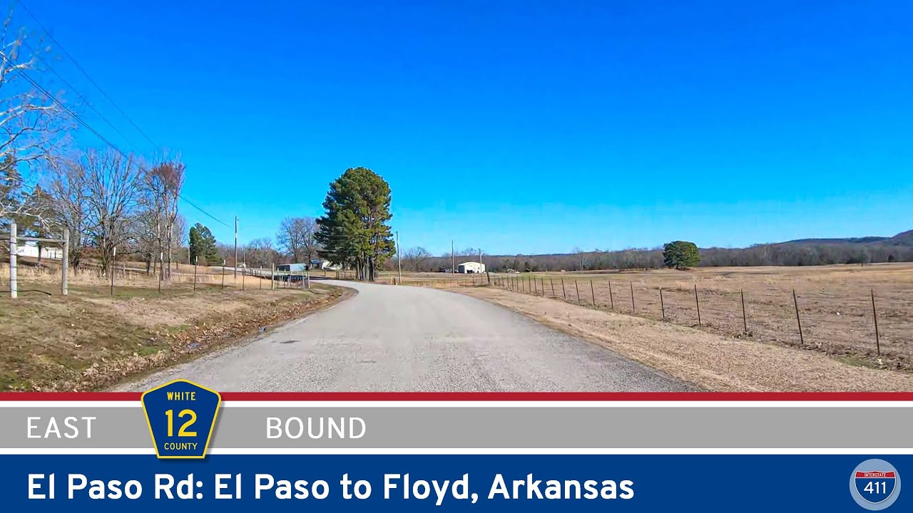 White County Road 12: El Paso to Floyd – Arkansas