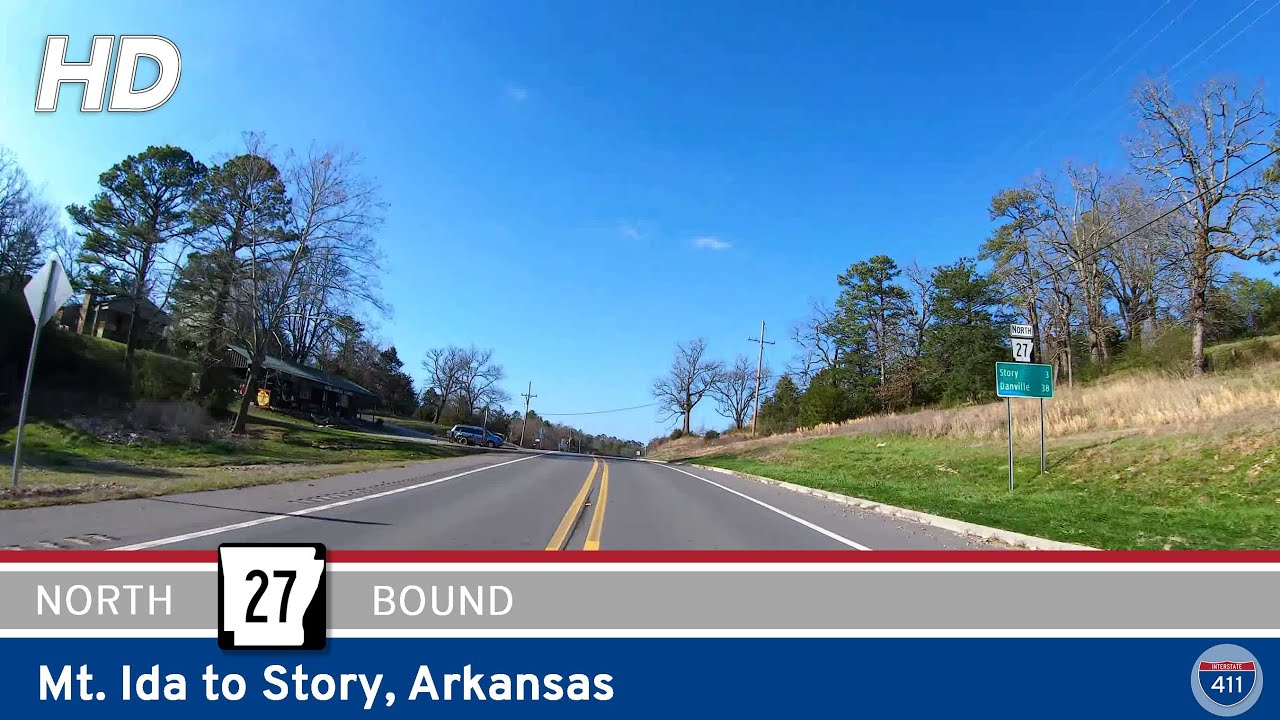 Arkansas Highway 27: Mt. Ida to Story