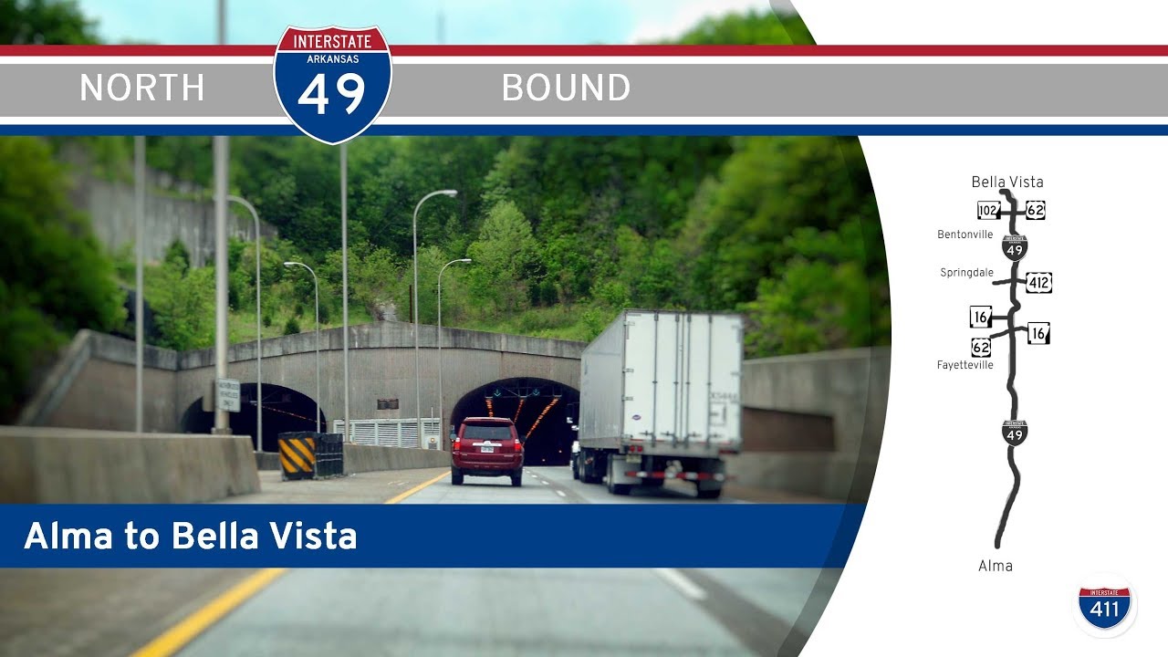 Interstate 49: Alma to Bella Vista – Arkansas