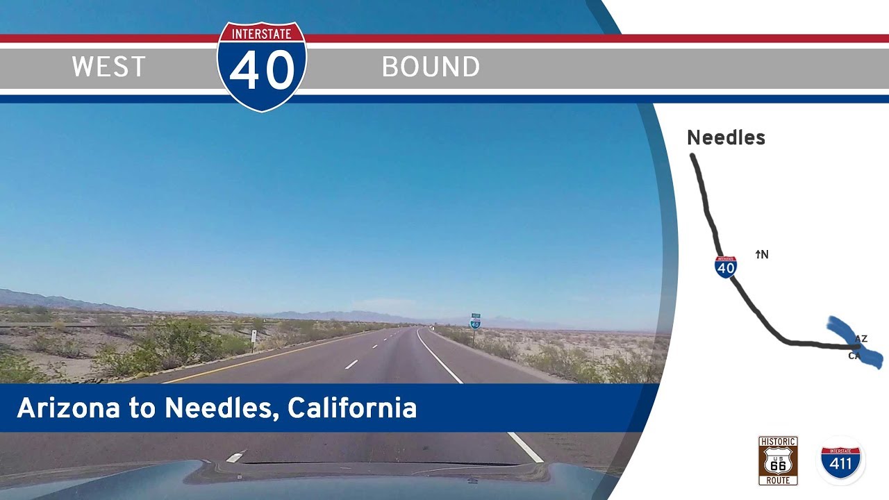 Interstate 40: Arizona to Needles – California