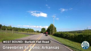 Burkett Flat Road: Greenbrier to Bono – Arkansas